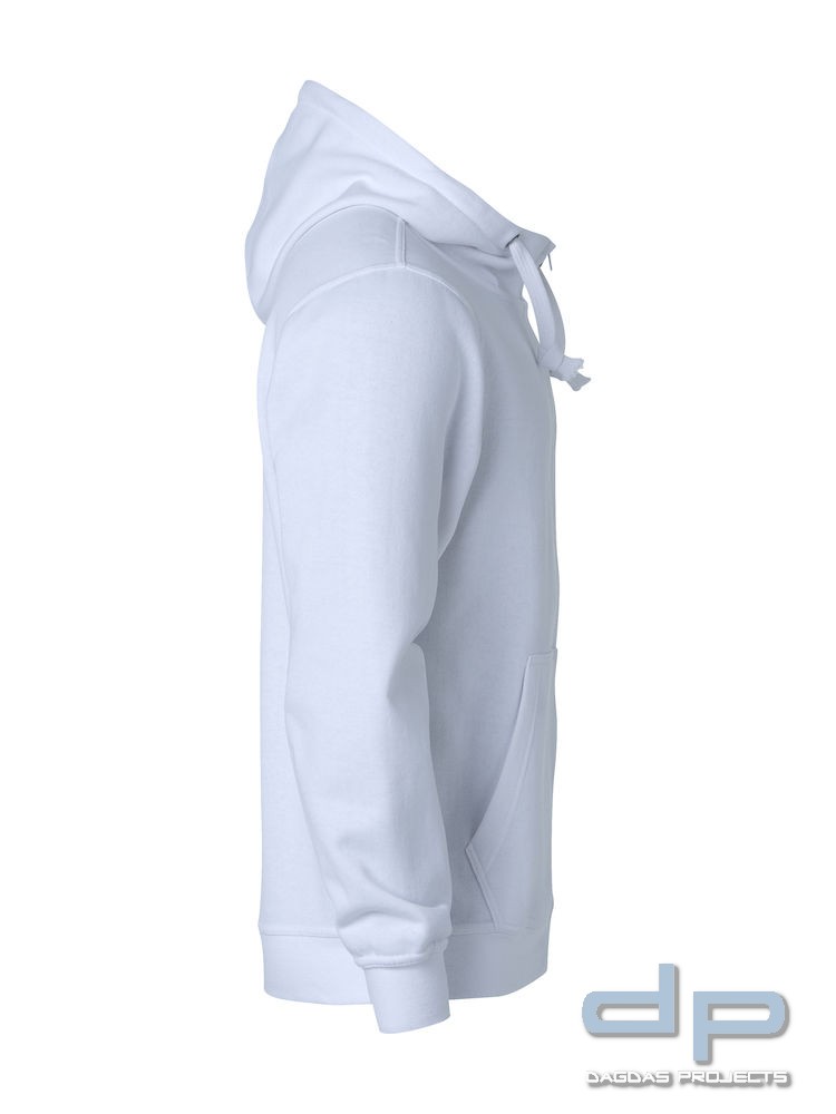 Basic Hoody Full zip Herren mit Wunschaufdruck Farbe Navy Größe M