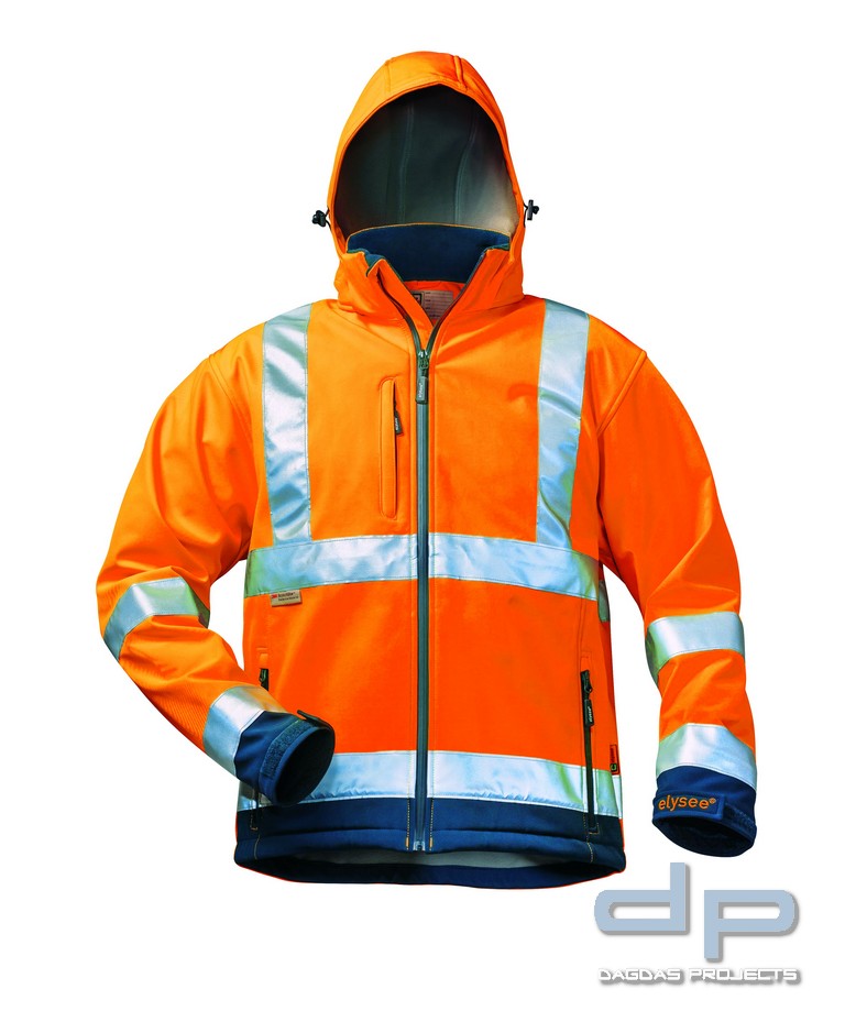WARNSCHUTZ-SOFTSHELLJACKE  in verschiedenen Farben