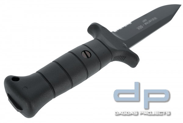 EICKHORN GEK-WOLVERINE SCHWARZ WELLENSCHLIFF (BUSHCRAFT-MESSER)