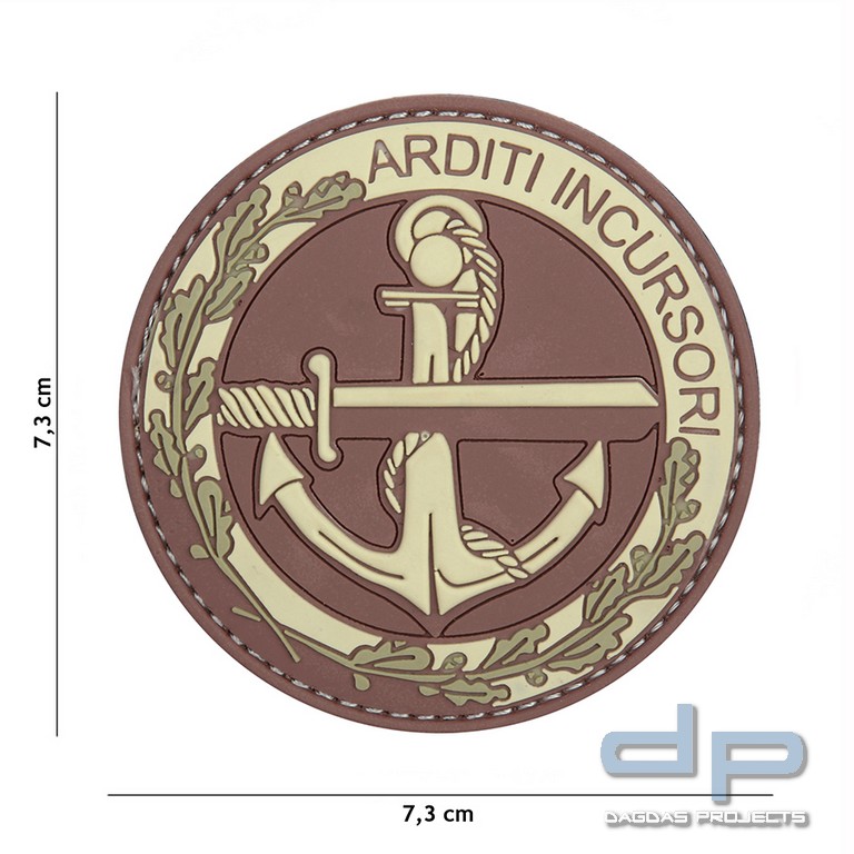 Emblem 3D PVC Arditi Incursori multi