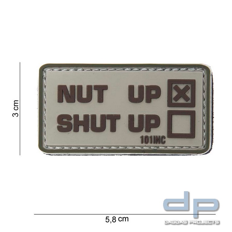Emblem 3D PVC Nut Up Beige