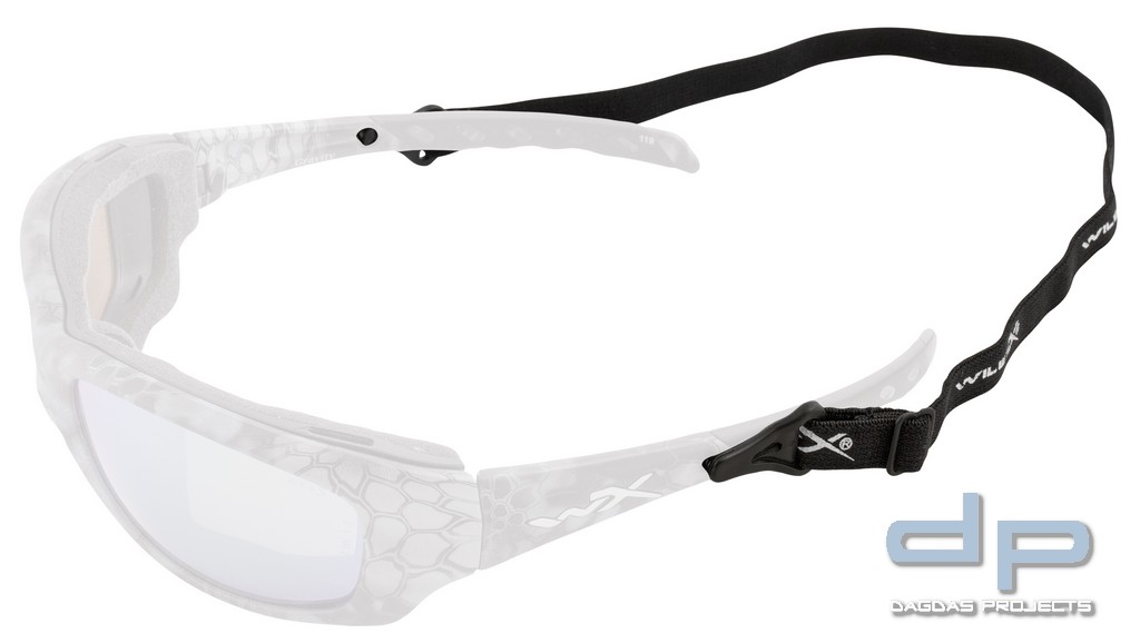 WILEY X T-PEG ELASTIC STRAP AC & CC BRILLENBAND