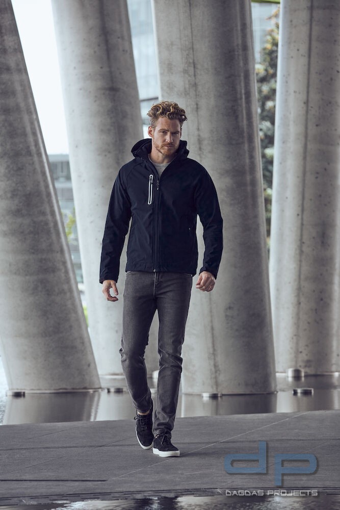 Herren Behörden Softshelljacke "Milford Jacket" in verschiedenen Farben mit Aufdruck nach Wunsch