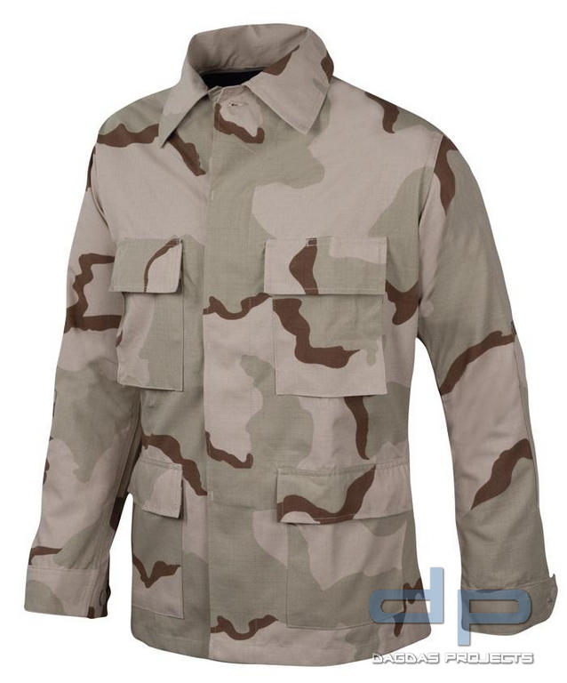 US BDU Feldjacke Tru-Spec NyCo 3C Desert