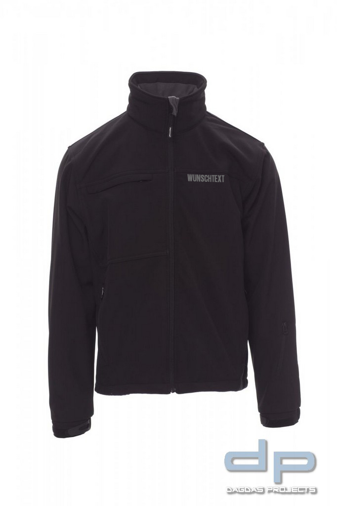Payper Behörden Softshell Jacke "ALASKA"  in verschiedenen Farben mit Aufdruck nach Wunsch