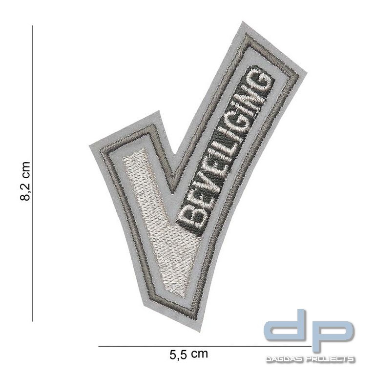 Emblem Stoff Security Refl. V