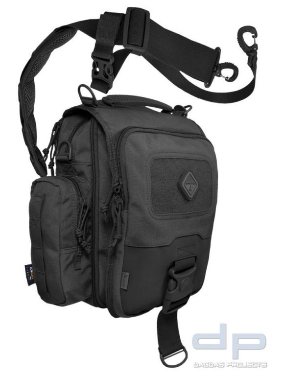 Hazard 4 Tablet Mini-Messenger Bag Kato Schwarz