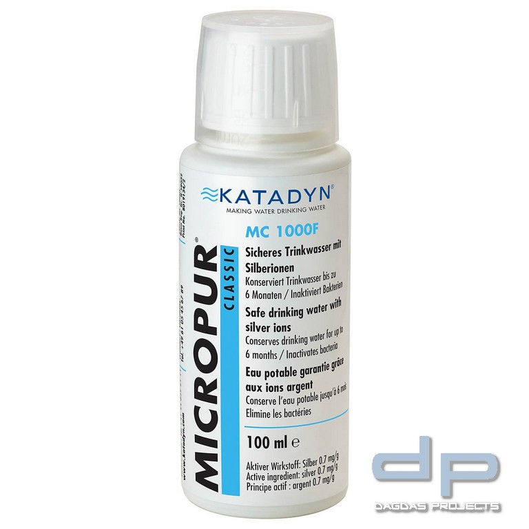 Katadyn, "Micropur MC 1000F", 100 ml