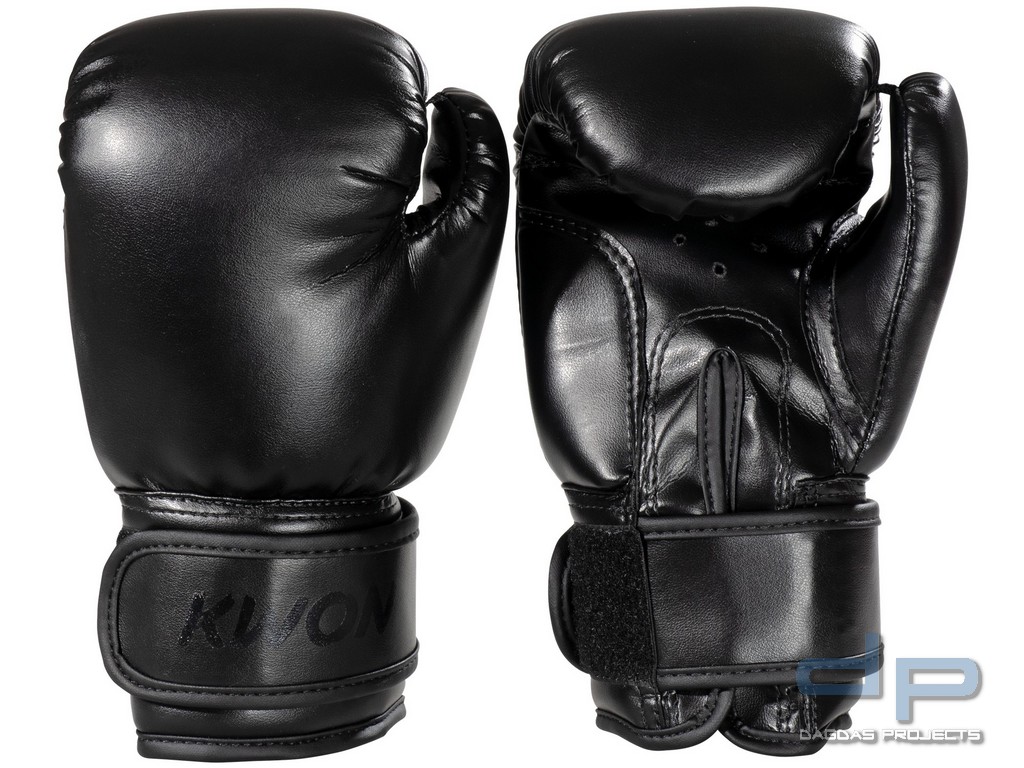 Kinder Boxhandschuhe KWON in Schwarz
