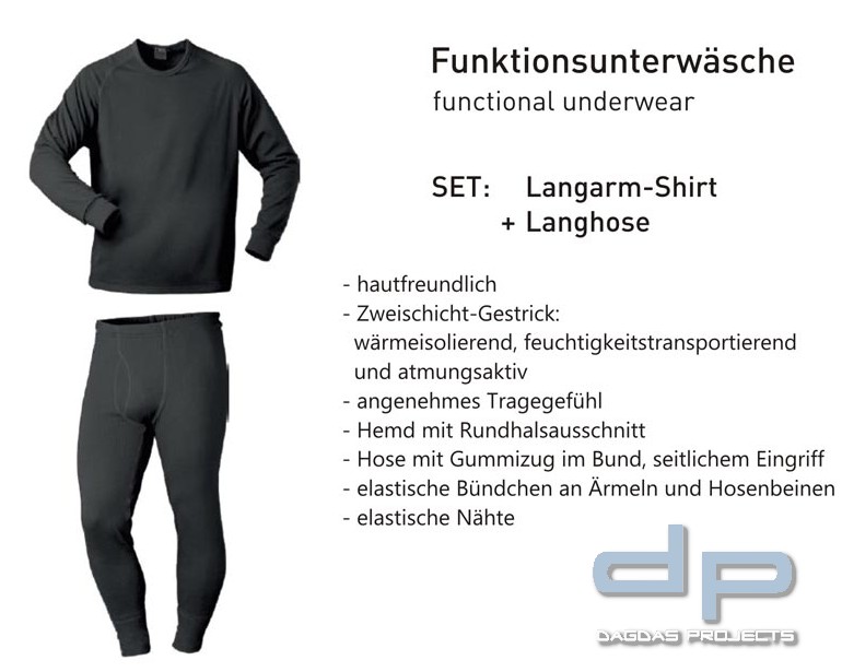 Funktions Unterwäsche-Set