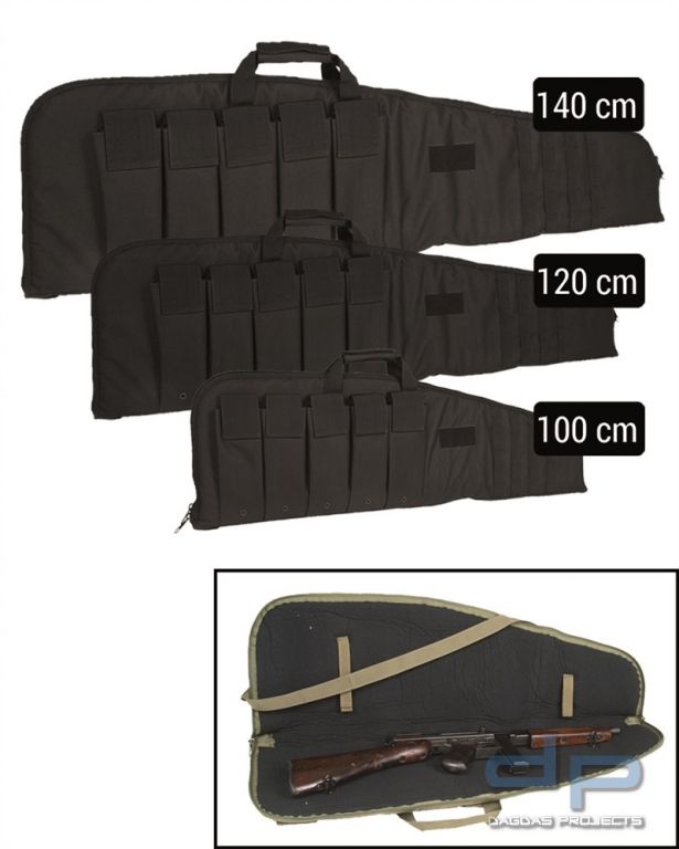 RIFLE CASE M.TRAGEGURT SCHWARZ VPE 2