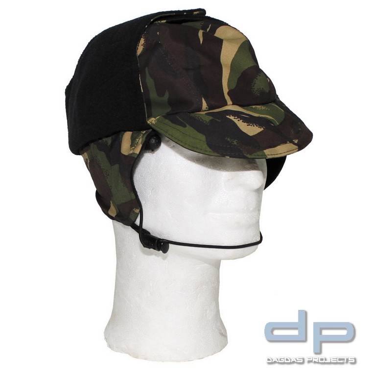 Brit. Wintermütze, DPM tarn, "Cold Weather", Goretex, neuwertig VPE 5