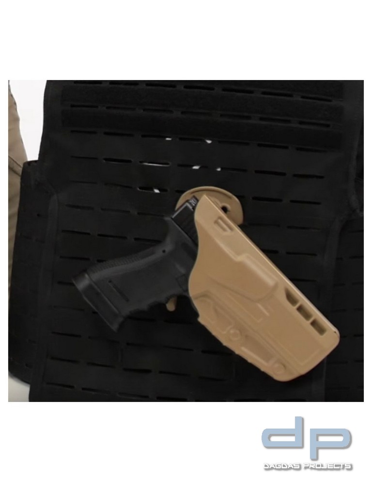 SAFARILAND® Molle MLS 2-Loch-Gabel 6004-16 und Adapter für Holstermontage
