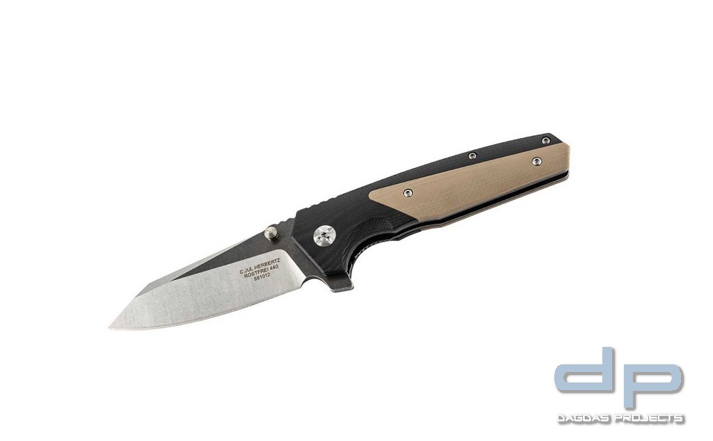 Einhandmesser im Two Tone Finish