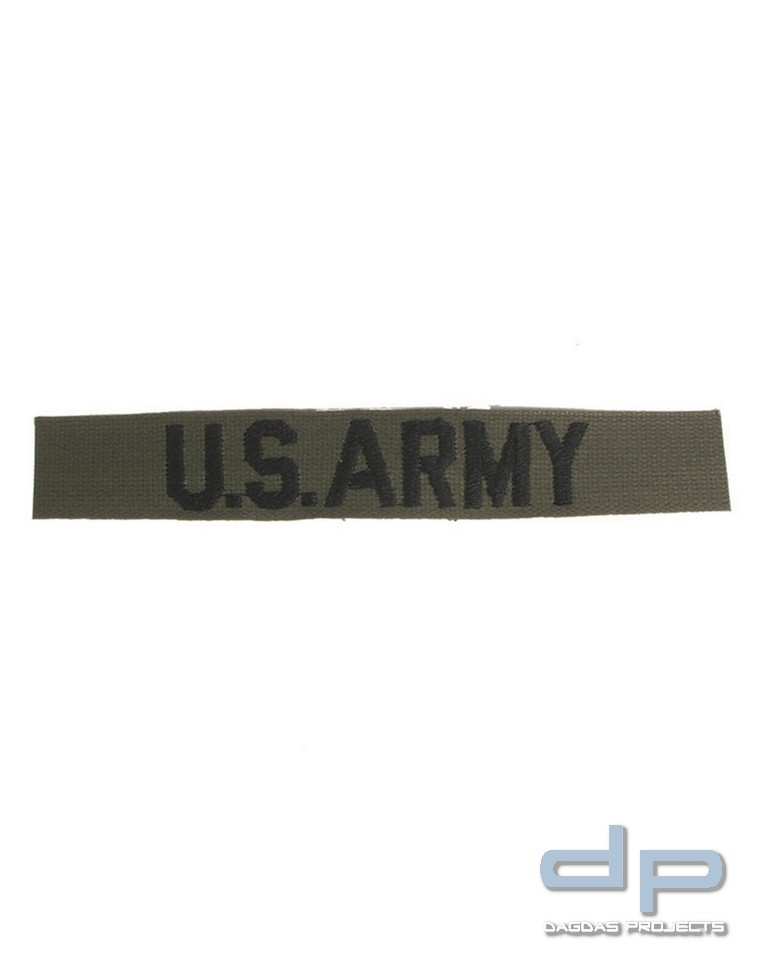 US SCHRIFTZUG TEXTIL US ARMY OLIV