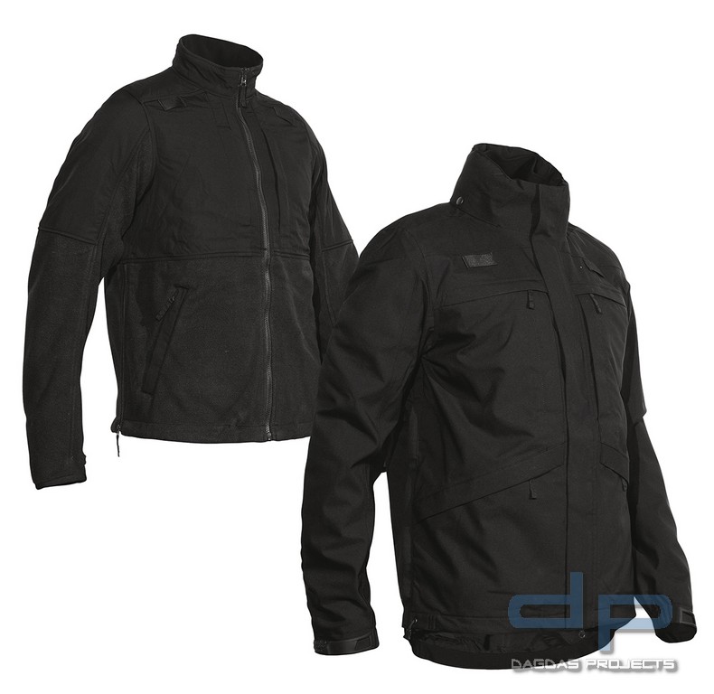 5.11 TACTICAL 3-IN-1 PARKA 2.0 in versch. Farben mit Wunschtext auf Brust und Rücken oder Panel