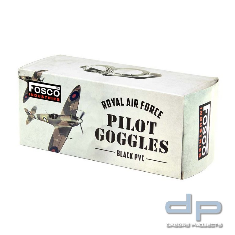 Motorrad brille schwarz RAF