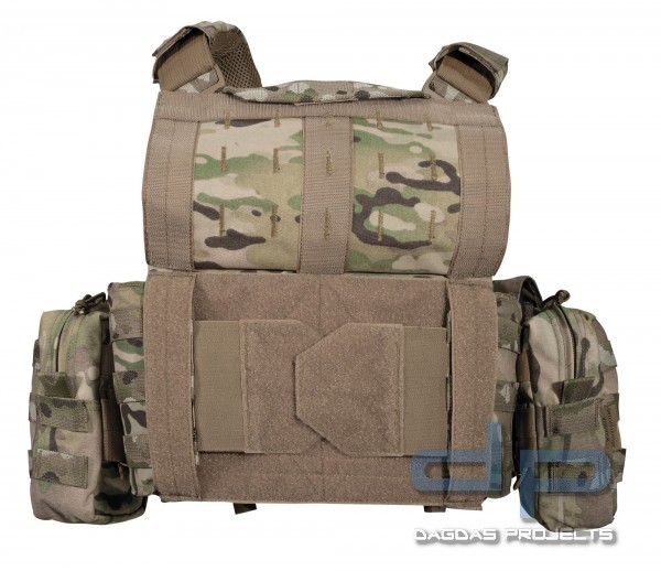 WARRIOR DCS M4 5.56MM PLATE CARRIER MULTICAM PLATTENTRÄGER