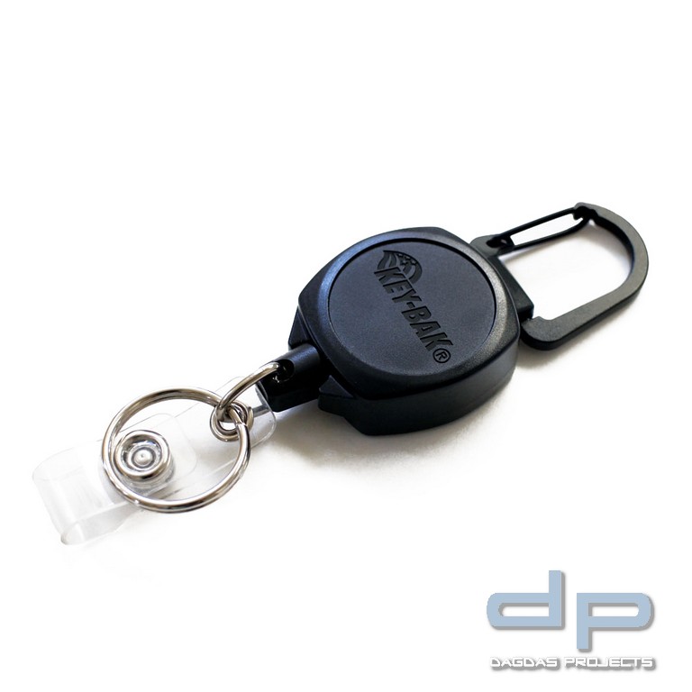 KEY-BAK Sidekick ID Badge & Key Holder Karabiner
