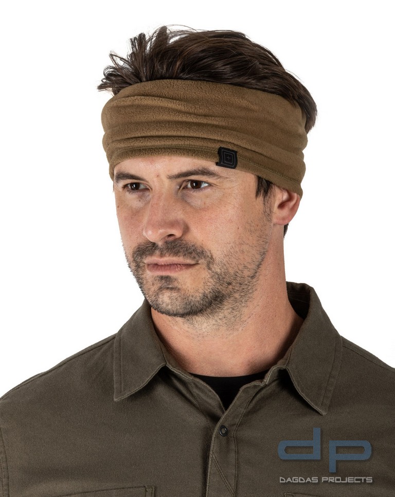 FLEECE NECK GAITER IN Schwarz