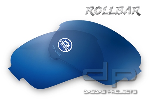 Rollbar Accessory Replacement Lenses: Polarized Mirrored Blue