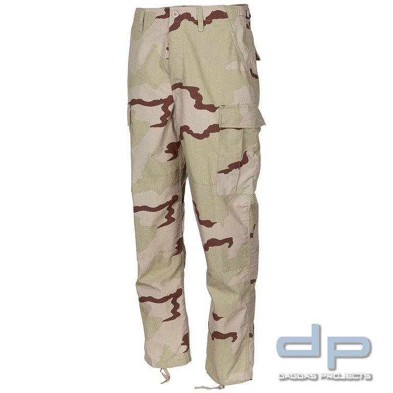 US Kampfhose, BDU, Rip Stop, 3 Farben desert