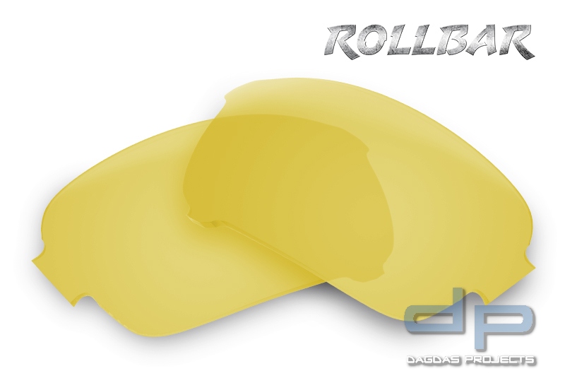 Rollbar Accessory Replacement Lenses: Hi-Def Yellow