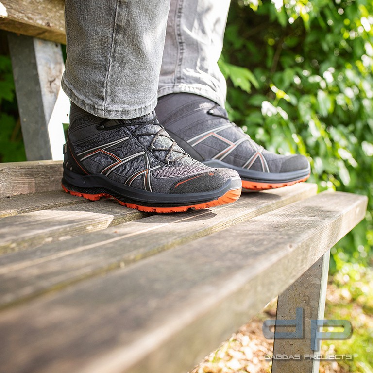 Haix BLACK EAGLE ADVENTURE 2.2 GTX MID/GRAPHITE-ORANGE