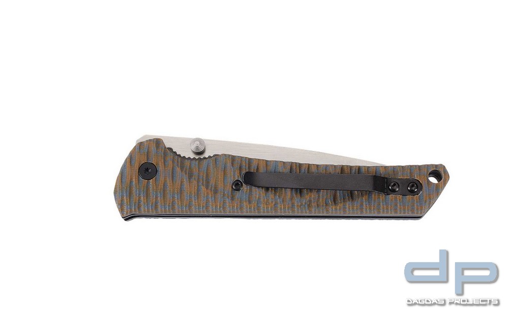 modernes Einhandmesser mit Daumenpins