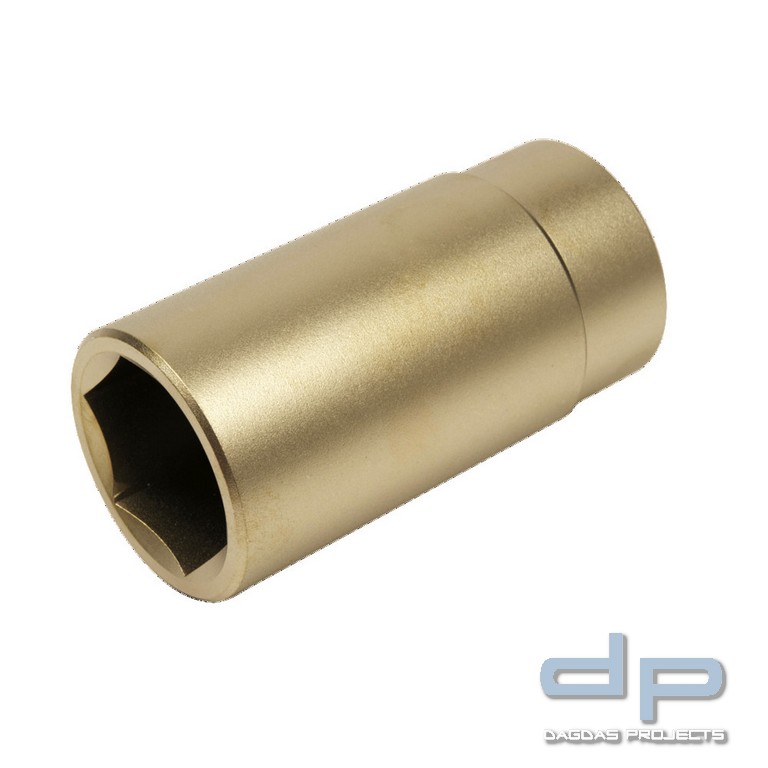 Steckschlüsseleinsatz 1/2″, 6-kant, lange Ausführung, 22 mm, Länge 82 mm