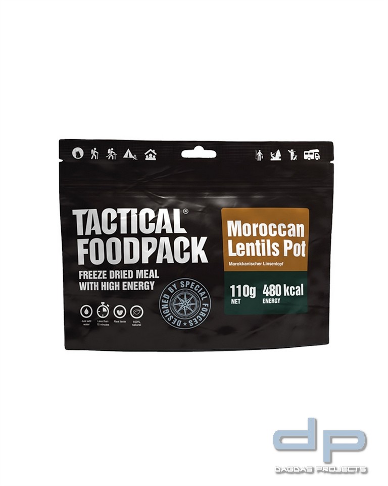 TACTICAL FOODPACK® MAROCCAN LENTILS POT VP2