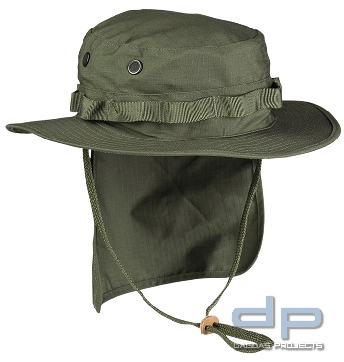 Teesar Boonie mit Nackenschutz Oliv oder Coyote