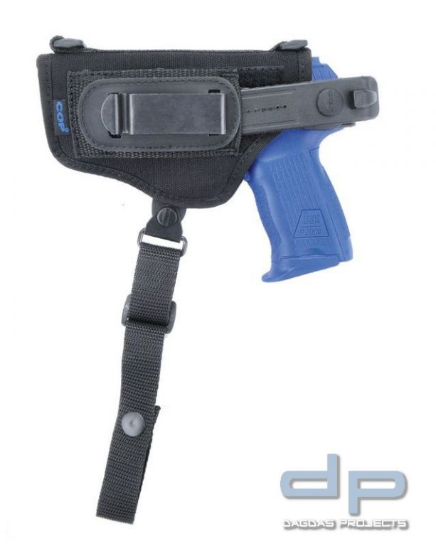 Holsterkorpus zu COP®2197 Tragespinne d. Schulterholster-Wechselsystems , Cordura, schwarz