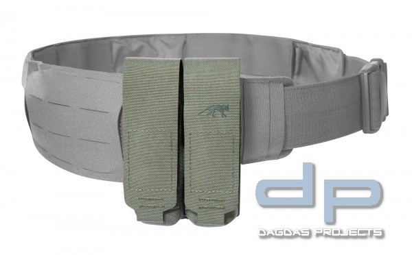 TASMANIAN TIGER DBL PISTOL MAG POUCH MK3 IRR, FARBE: STEINGRAUOLIV
