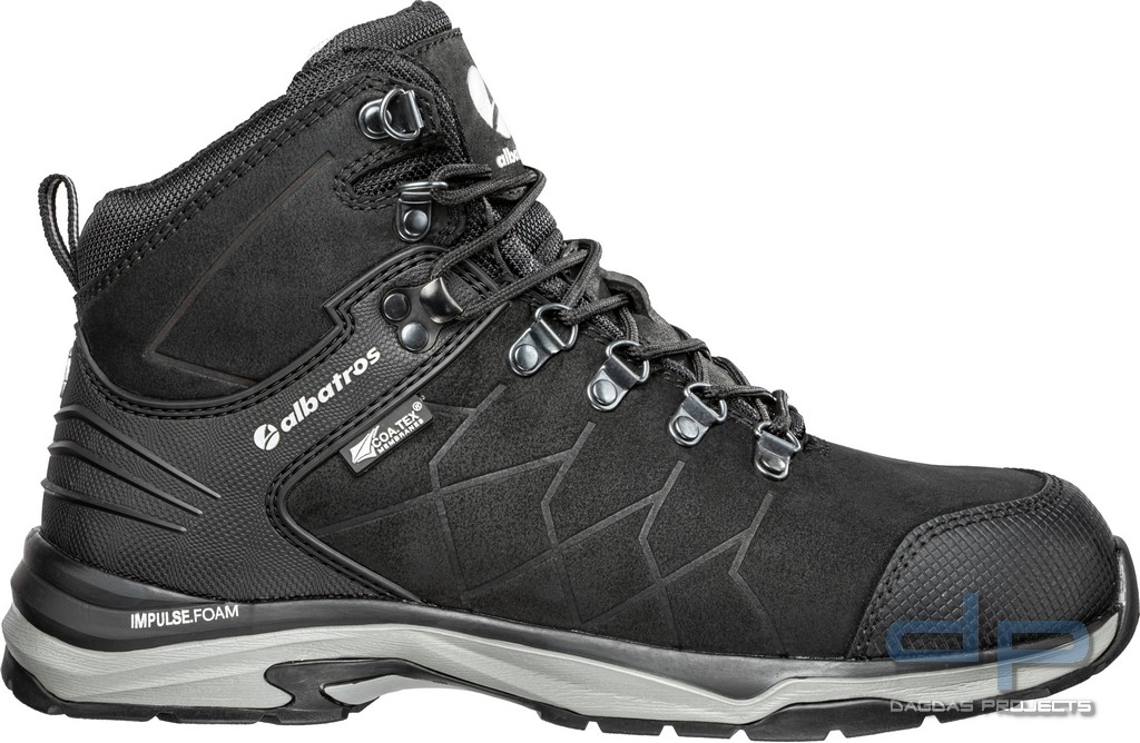 ISCHGL CTX MID O2 WR HRO SRC in Schwarz und Braun