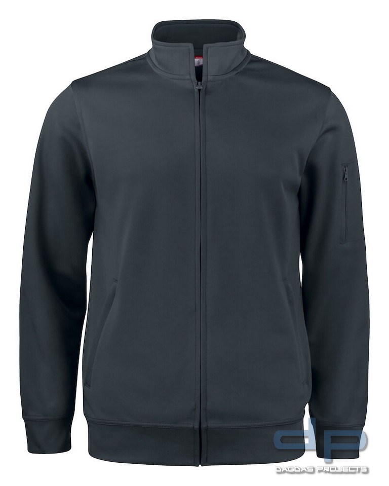 Basic Active Cardigan mit Wunschaufdruck in verschiedenen Farben