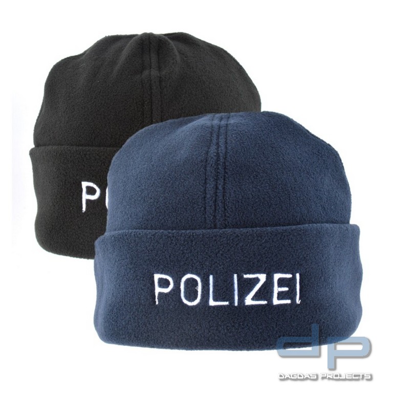 Fleece Watch Cap bestickt -BEHÖRDE-