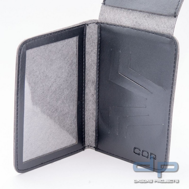 COP® Dienstausweismäppchen BEHÖRDE, rund, Standardformat, Kunstleder