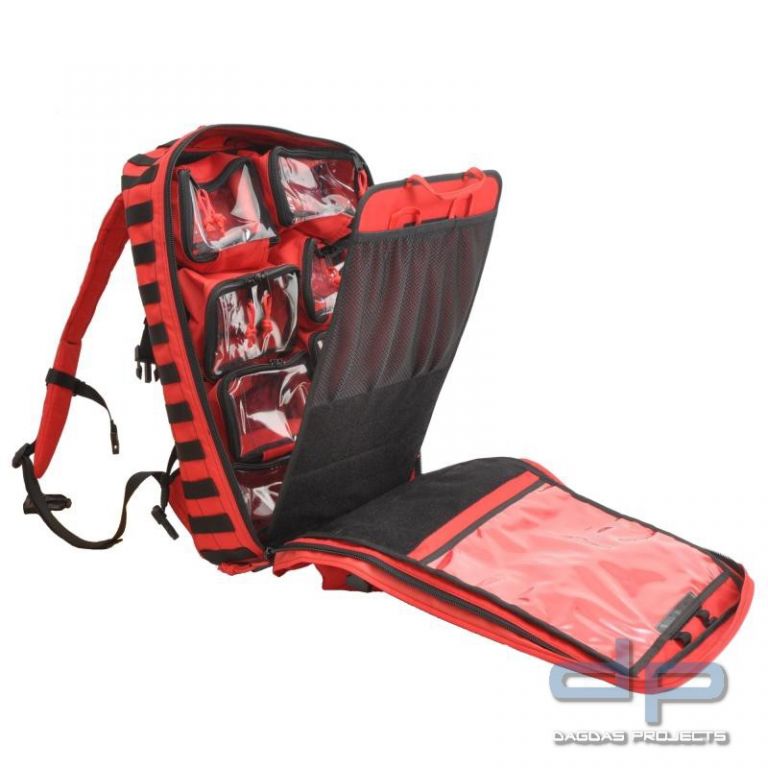 Großer Notarzt-Rucksack Rot