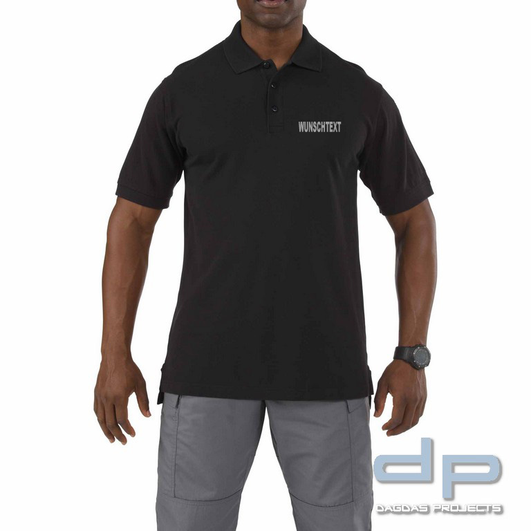 5.11 Professional Short Sleeve Polo verschiedene Farben mit Wunschaufdruck
