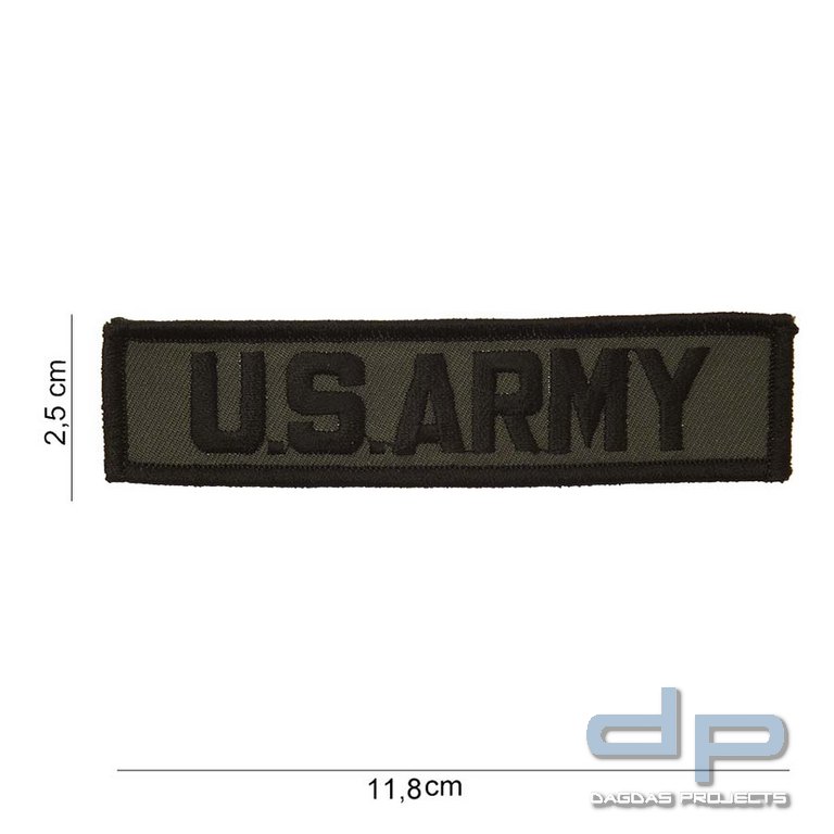 Emblem Stoff US Army (streifen)