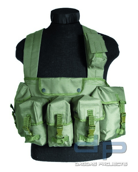 CHEST RIGG 6-POCKET OLIV