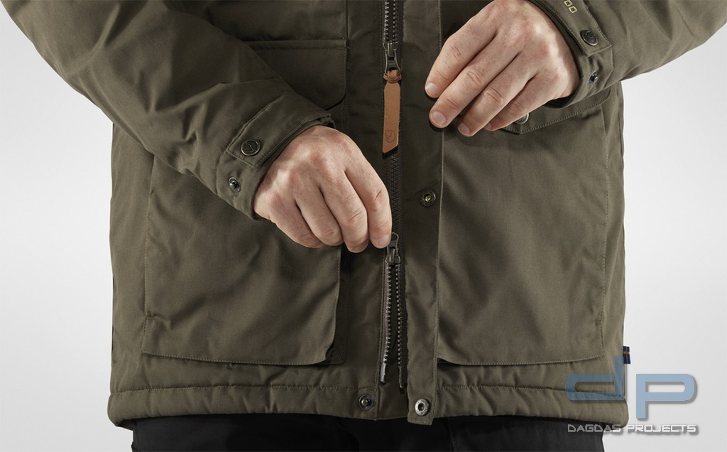 Fjällräven V Pro Wool Padded Jacket in verschiedenen Farben