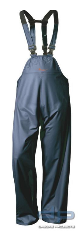 PU-Regen-Latzhose in Marine