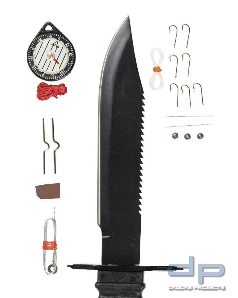 ÜBERLEBENSMESSER TYP ′SPECIAL FORCES′ VPE 6