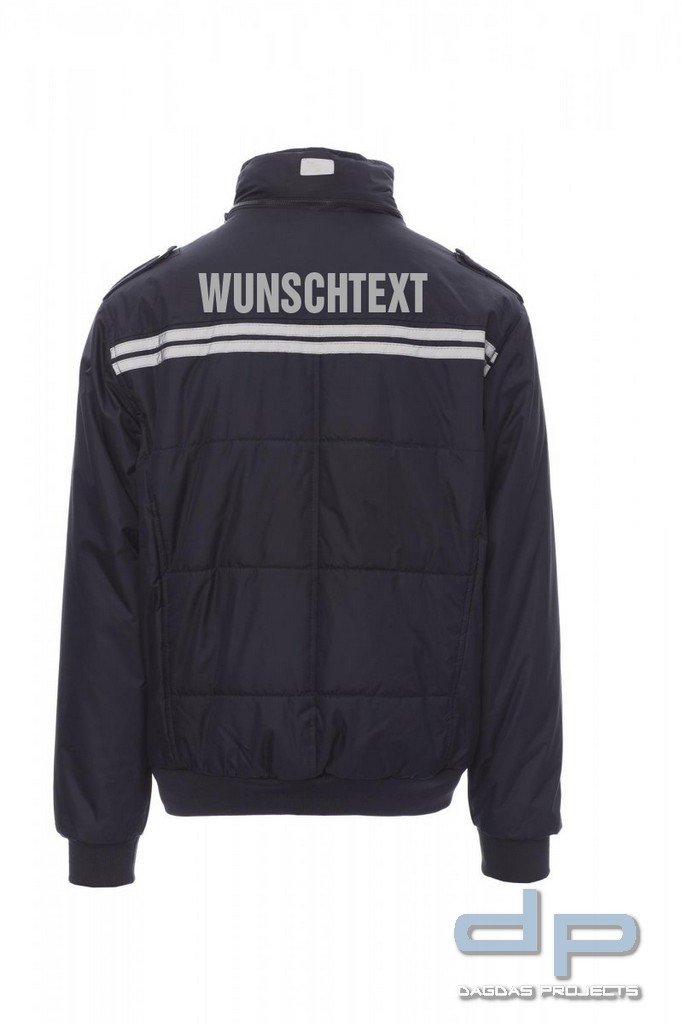 Payper Behördenjacke "PHANTOM" in verschiedenen Farben mit Aufdruck in Reflex Silber