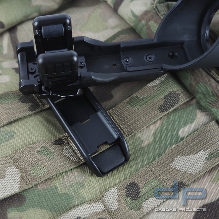 ESP® Taschenlampen Holster "LHU44", für eine Molle Schlaufe, 360° drehbar