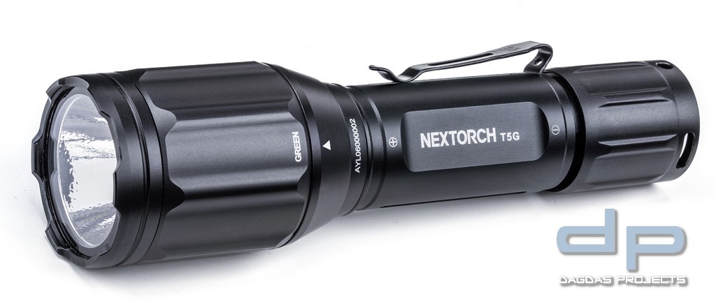 NEXTORCH T5G TASCHENLAMPE DUAL-LED WEISS/GRÜN
