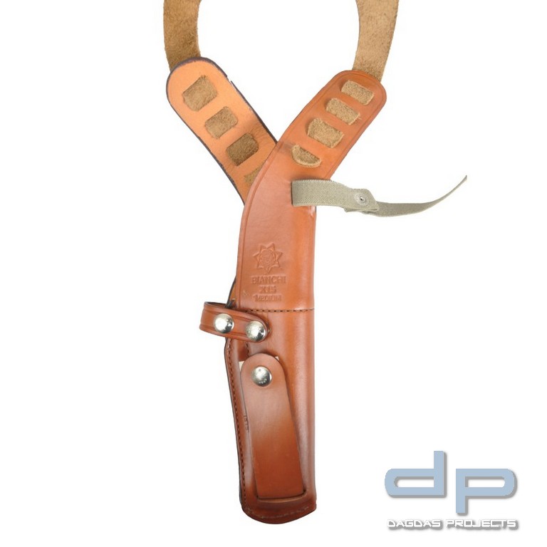 BIANCHI Leder-Schulterholster X15(R) Vertikale Trageweise