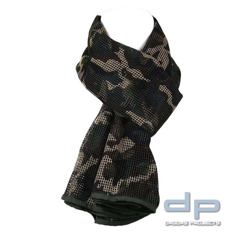 Netzschal camouflage